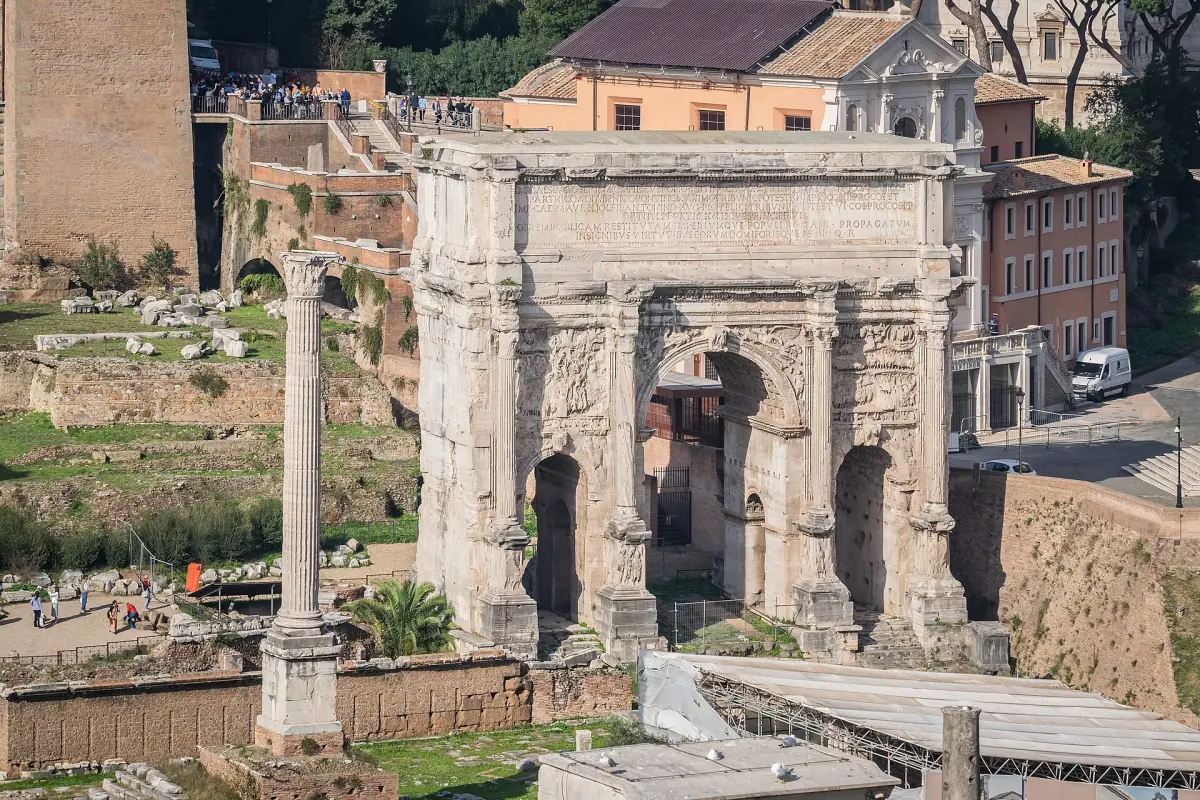 The Arch of Septimius Severus