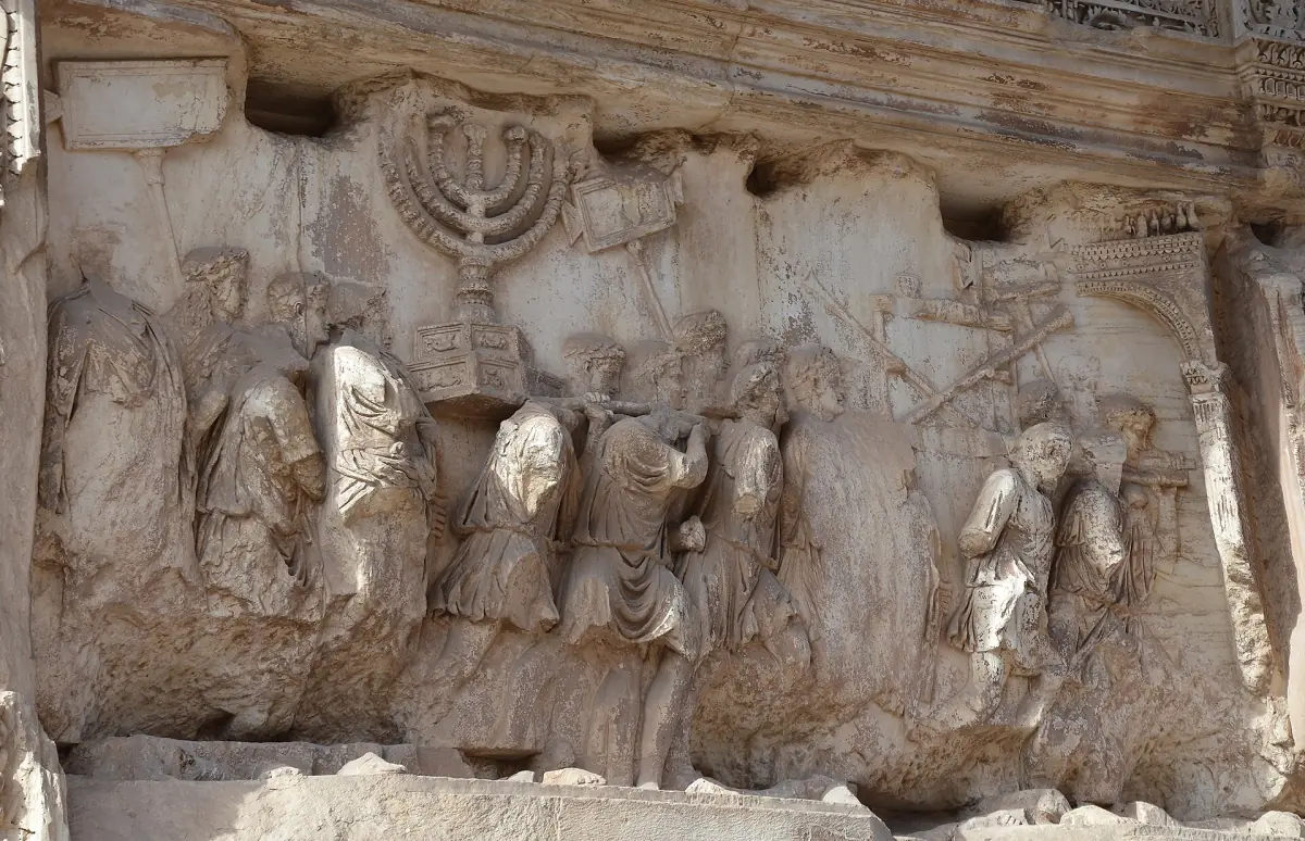 Relief inside the Arch of Titus