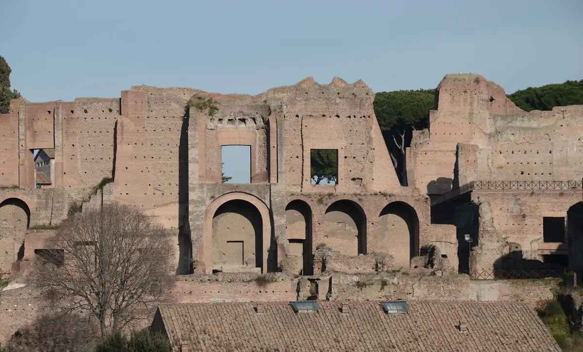 Ruins of the Domus Augustana on the Palatine