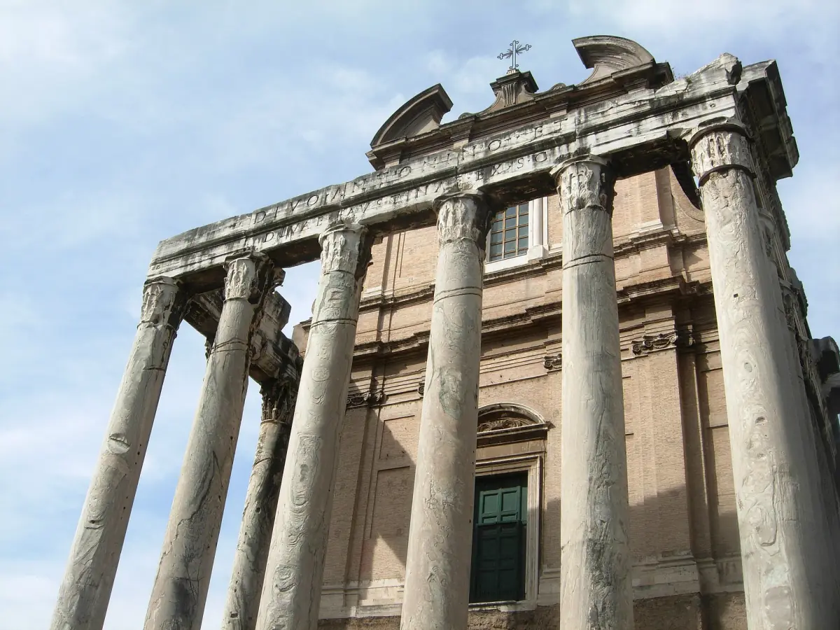The Temple of Antoninus and Faustina