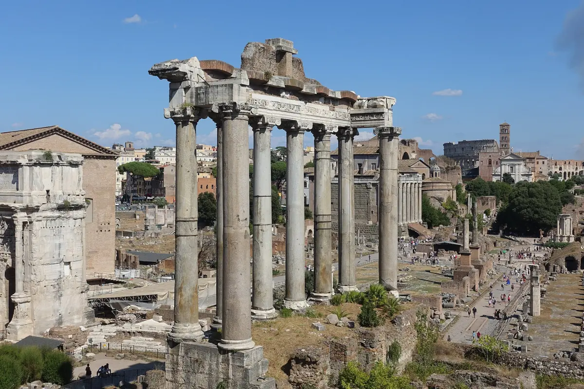 The Temple of Saturn